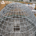 Bola de marco espacial de alta calidad prefabricada para el techo de construcción de estructura de acero